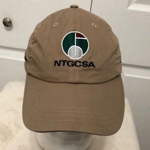 NWOT Imperial Men’s Golf Hat Sky Creek Ranch Golf Club, Tan, Adjustable